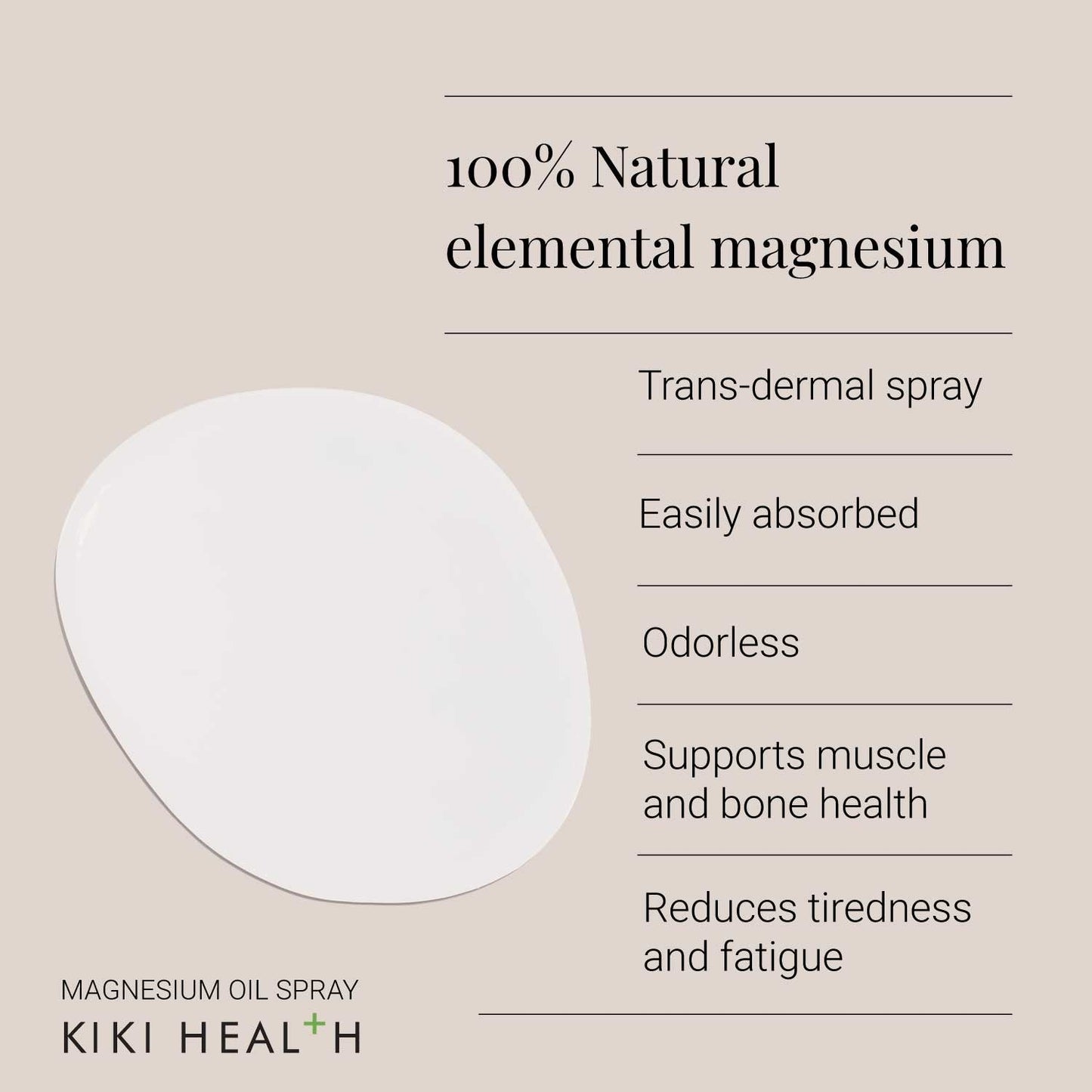 Magnesium Oil - infographic