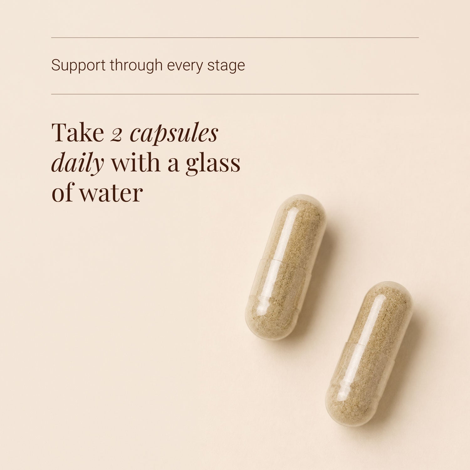 Menopause Support - how to use