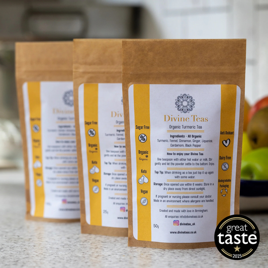 Anti-Inflammatory Organic Turmeric Tea Wellness Pouch