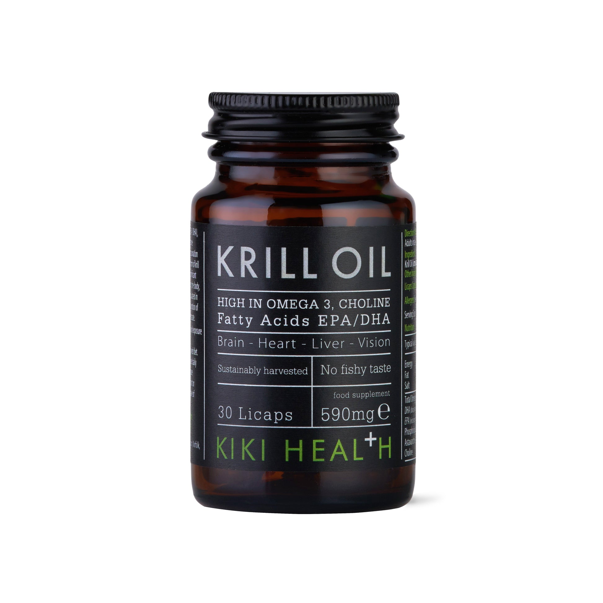 Krill oil capsules by Divine Teas